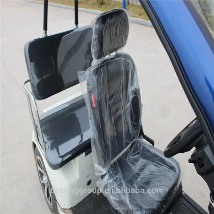 DeKong new convertible family car sea car mini car with 3 seat for golf