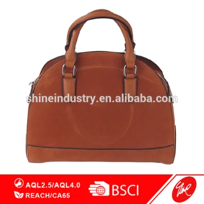 Portable Ladies Suede Shell Bag