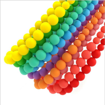 Cheap fancy silicone teething baby necklace