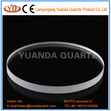 High Temperature Resistant Clear and Polished Quartz Glass Plate