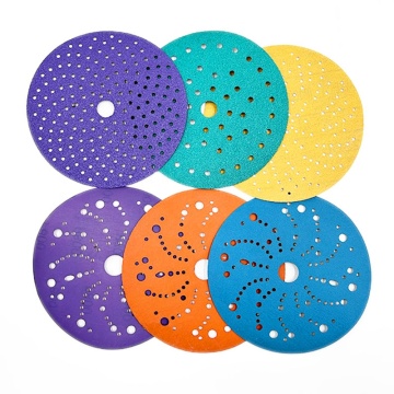 Factory Direct 6 Inch Sanding Disc 150mm Multi-Hole Abrasive Sanding Disc