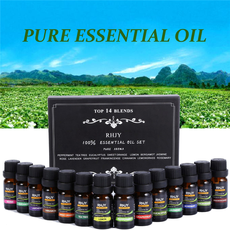 Aromatherapy Essential Oils with Different Scents