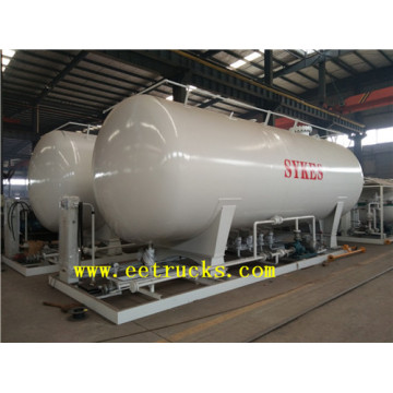 50000L 20ton Skid Mounted LPG estaciones de llenado