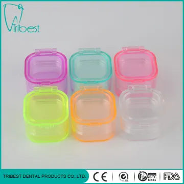Dental Transparent Transportation Crown Box