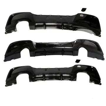 High-Quality Carbon Fiber Look Rear Diffuser and Bumper Diffuser for BMW 1 Series F20