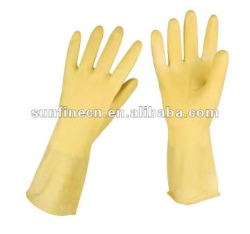 multi-colors cleaning latex household gloves washing use