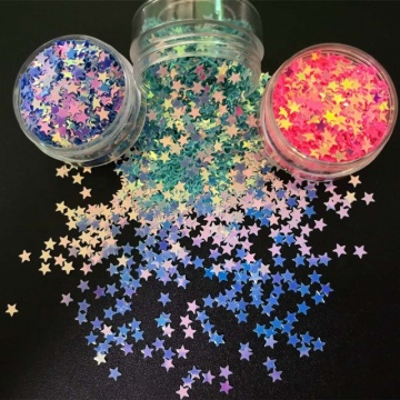 1kg Magic Star Sequins Glitter Polyester Decorations for Ramadan, Graduation, School, Valentine's Day, Diwali, and Father's Day