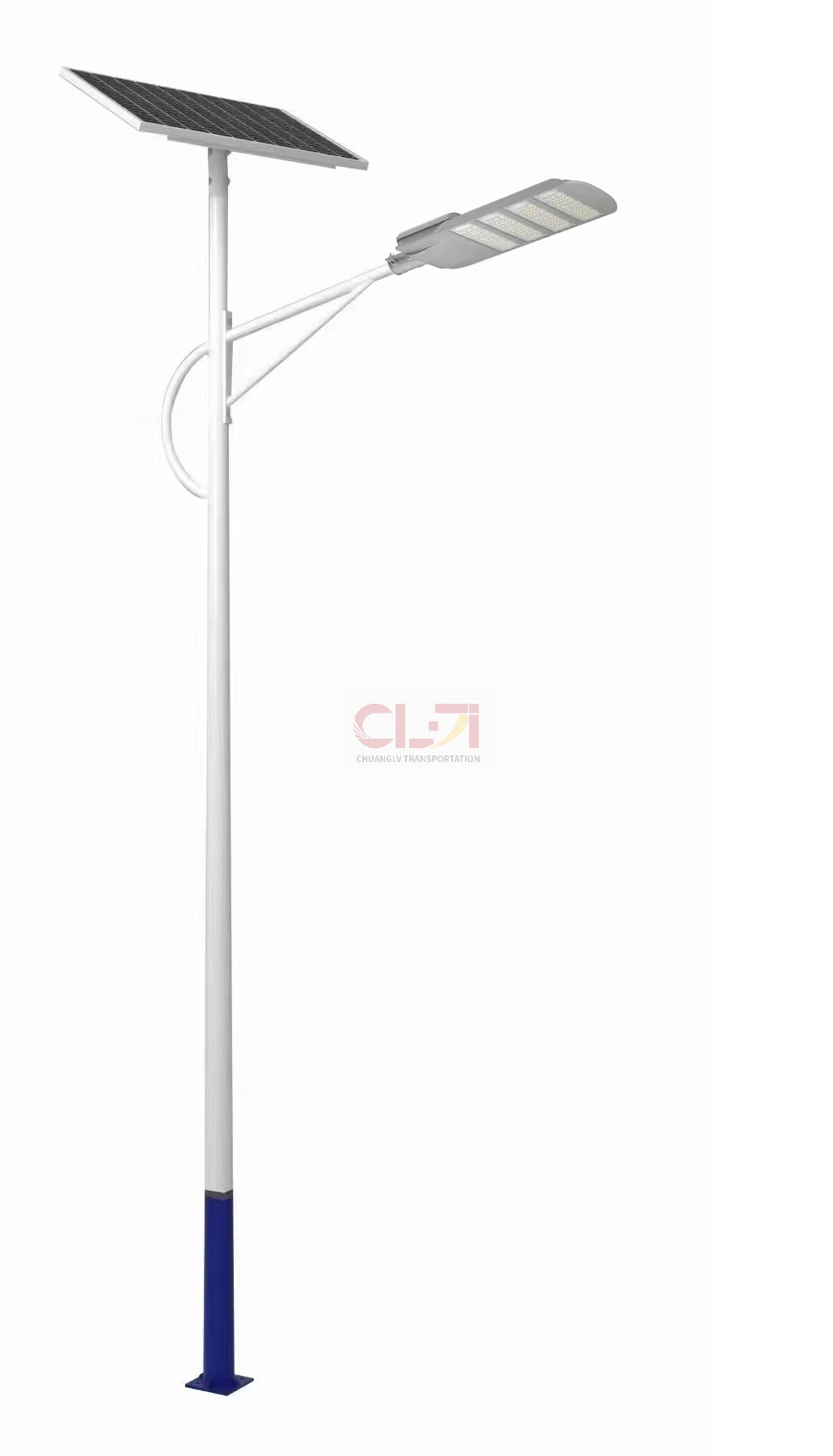 High-Efficiency Powered LED Street Lights for Urban Areas