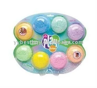 8pk non-dry play foam set for kids art craft