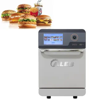 Electric High-Speed Toaster Oven with Microwave: Rapid Smart Menu System Kitchen Appliance