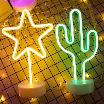 LED Neon Neon Table Flex Table Sign ใน Cloud RGB PVC ที่มีความยืดหยุ่น