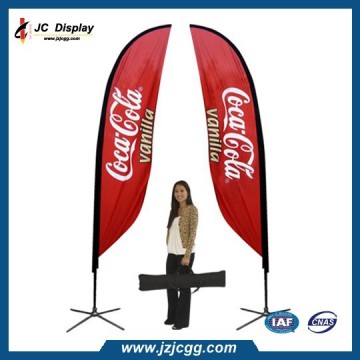 Outdoor Advertising Flying Banner Shark Shape