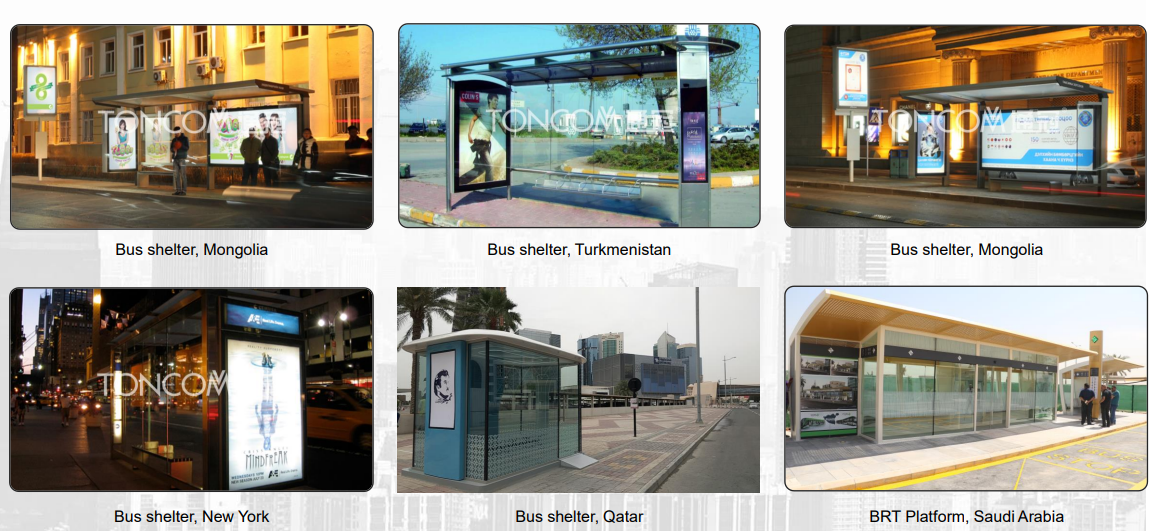 Toncom Bus Shelter Overseas Cases