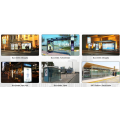 Smart Bus Shelter with 55-inch LCD for Japanese Urban Transit