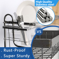 304 Stainless Steel Dish Drying Rack 2 Tier