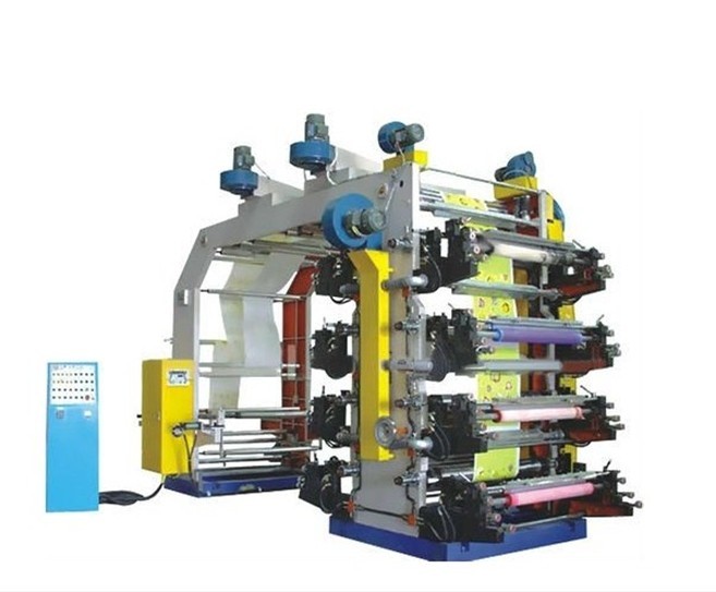 8 Color High Speed Flexo Printing Machinery 600mm