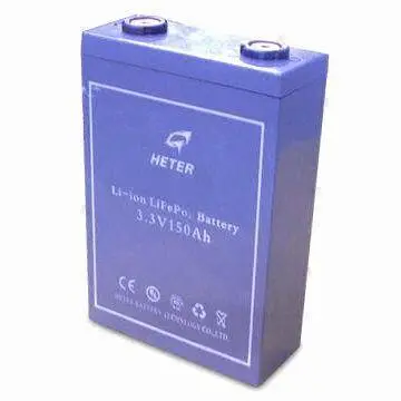 3.3V/150Ah LiFePO4 Battery Pack for Hybrid Electrical Vehicle