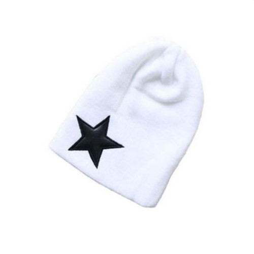 BSCI Unisex White Knitted Hat