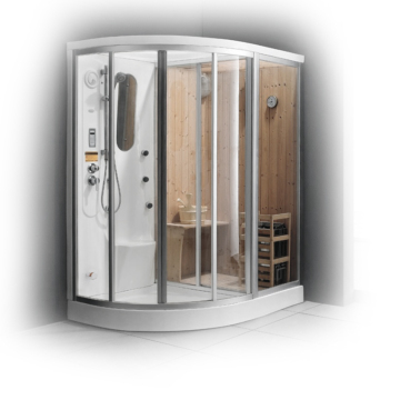 Monalisa M-8218: Multi-Functional Sauna House with Steam Shower