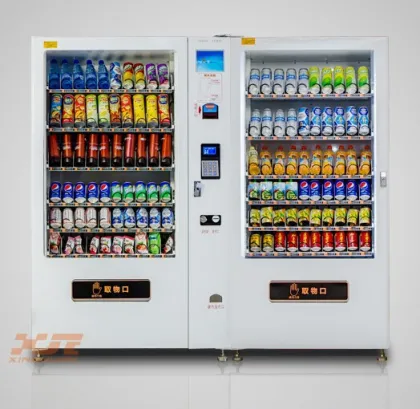 Automatic GPRS Functional Snack and protein beverages vending machine