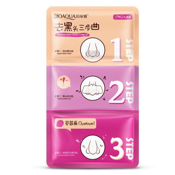 Three Step Curved Nose Stick for Blackhead Removal and Pore Care