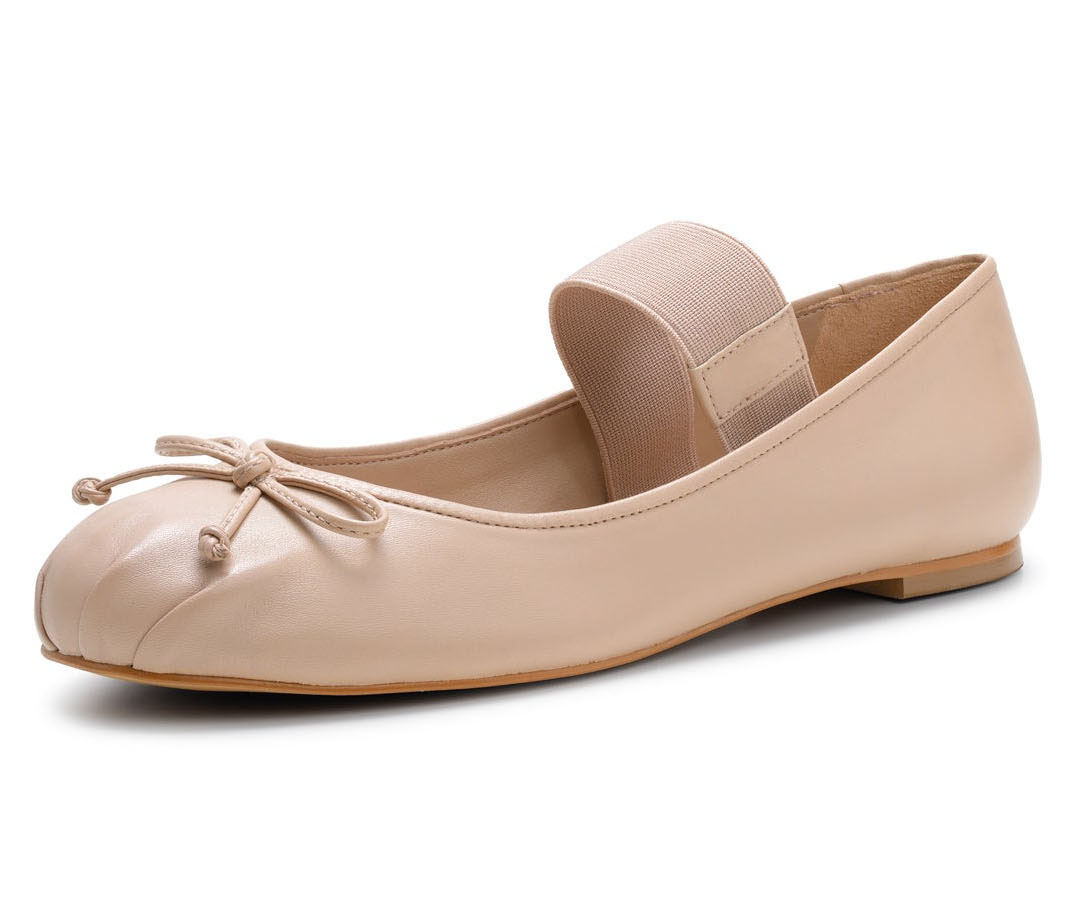Elegant Ballet-Style Flat Sandals for Women