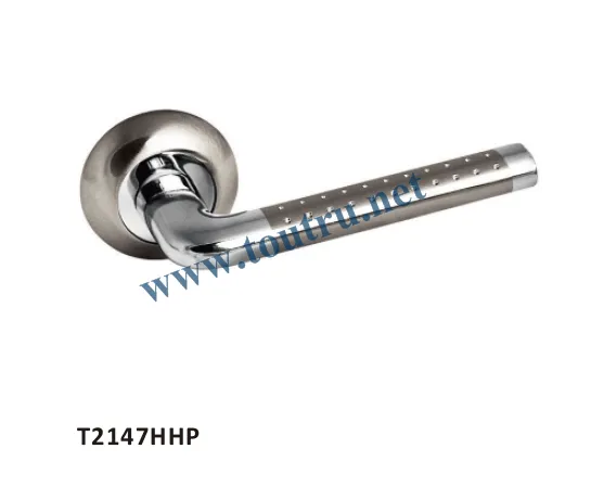 Hot sale zinc Rosette Door Handle ZINC ALLOY