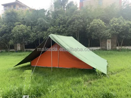Canvas Safari Tent 5.2x5.5m - Scout Ridge Scout Tent