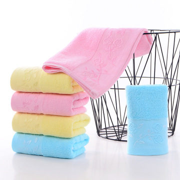 Pure Colors Absorbent Cotton Towel Set