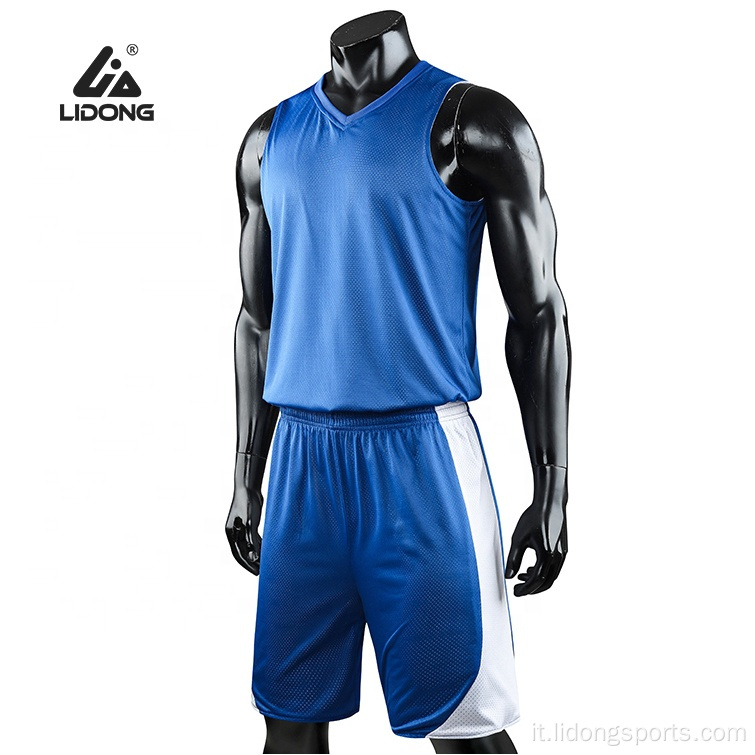 Maglie da basket sublimate personalizzate da basket imposta uniformi