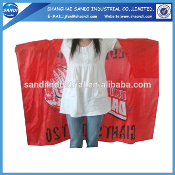 100% polyester with water proof football body flag