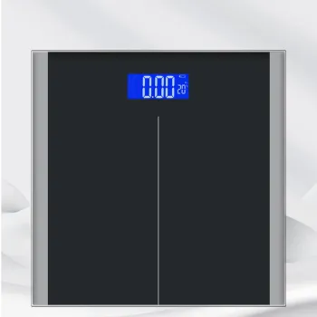 180kg/396lb Digital Bathroom Scale - Custom Glass Personal Weight Scale
