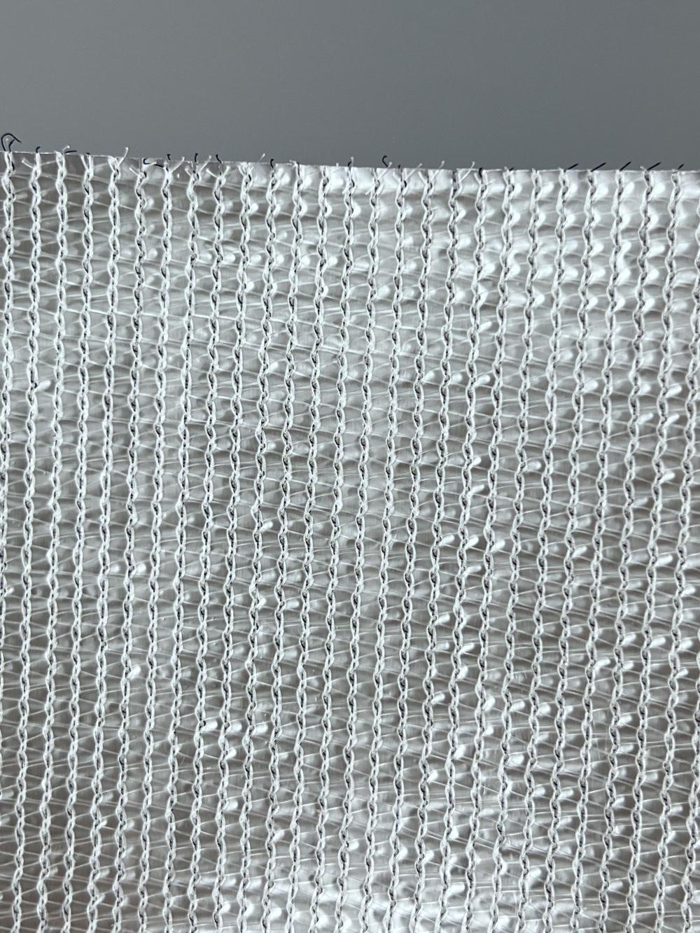 Black and silver aluminum Foil Mesh