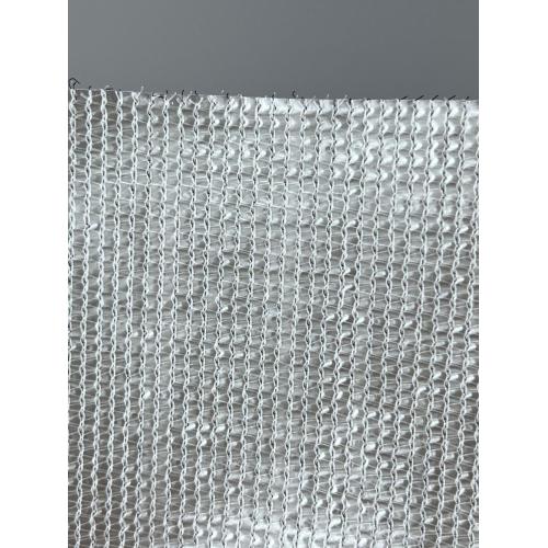 Schwarz -Silber -Aluminiumfoliennetz