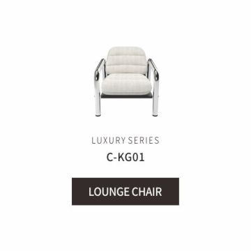 lounge de espreguiçadeira de luxo / lounge de chaise de estilo europeu