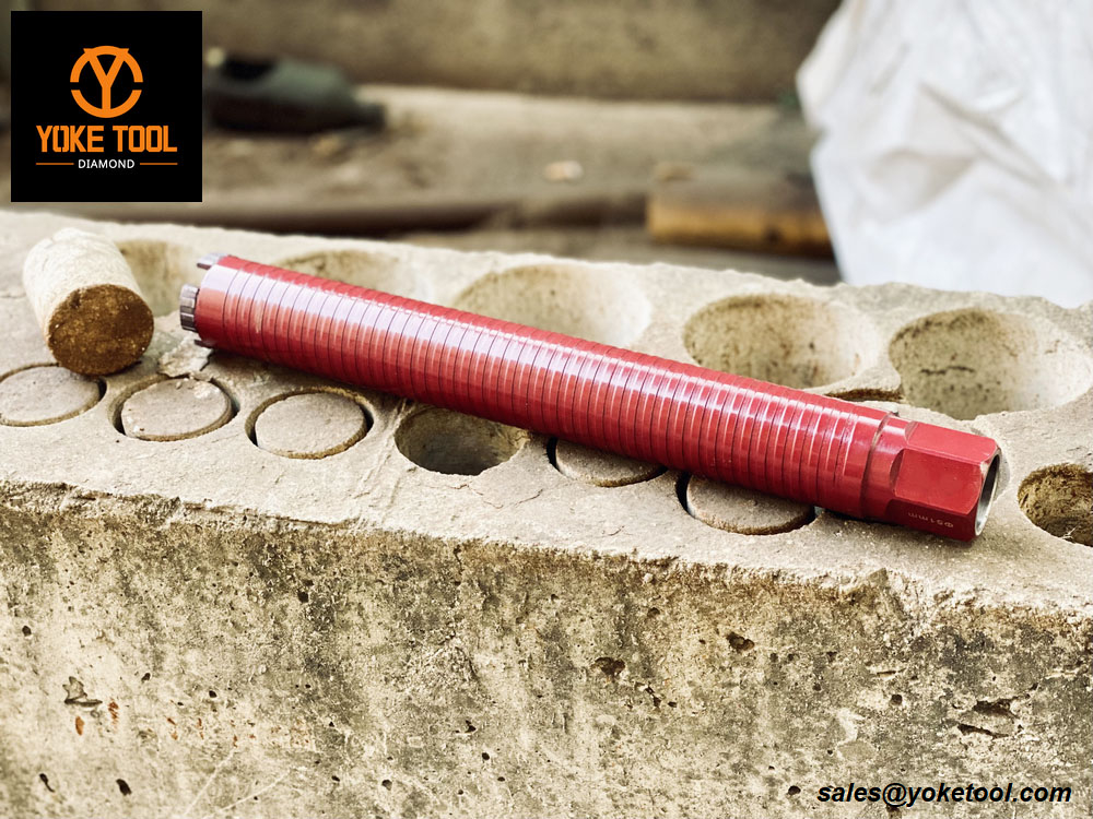 পোর্টেবল হ্যান্ডেল কংক্রিট ড্রিলিং ডায়মন্ড ওয়েট কোর বিট ছোট