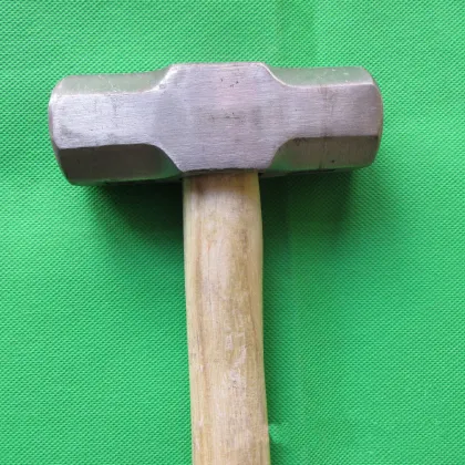 Octagonal Shockproof Hose Handle Hammer - Hot Selling Rubber Sledge Hammer Tool