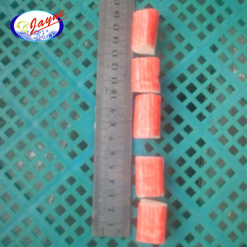 Surimi based product filamented surimi bites/sticks crab flavour