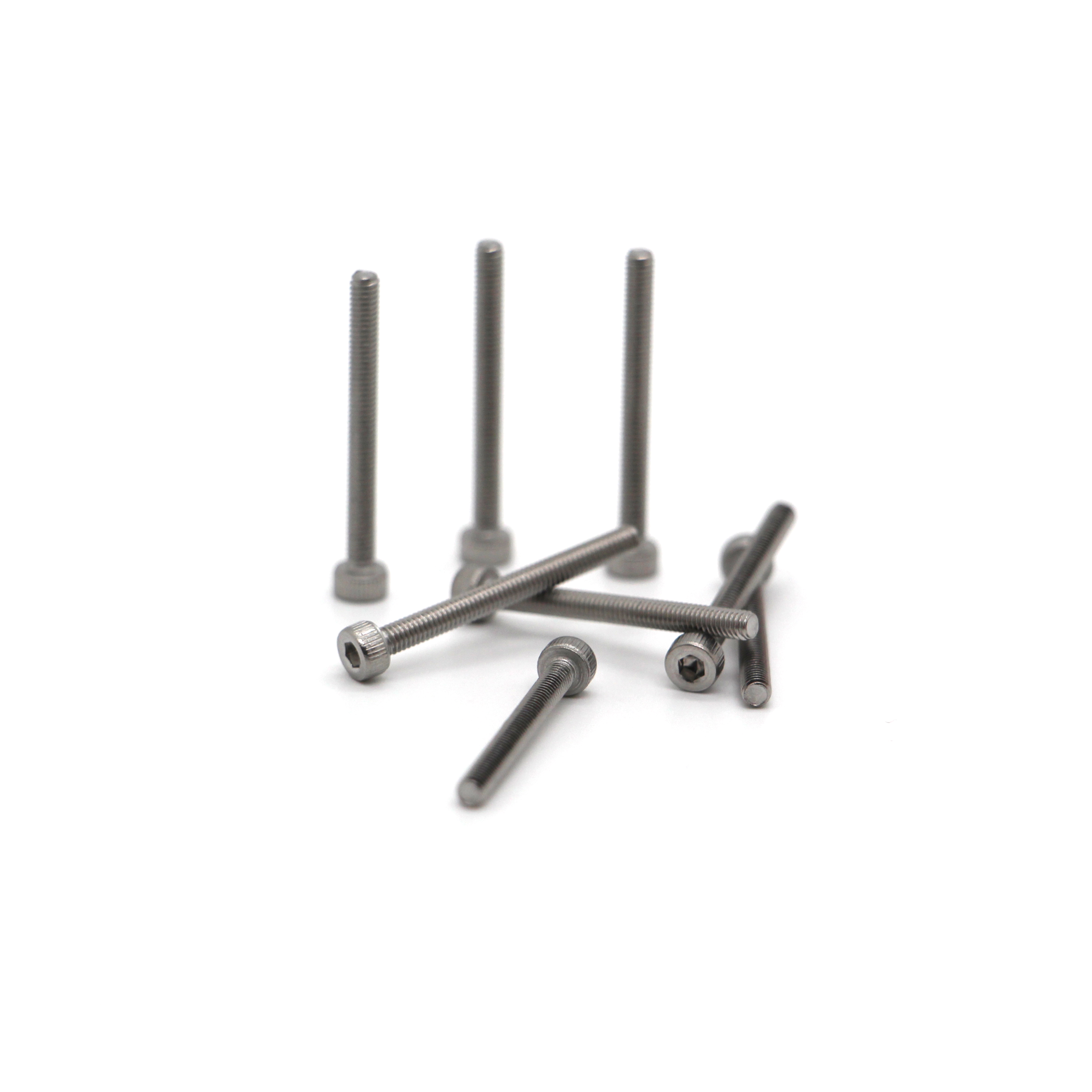 Hexagon socket head M1.2 titanium alloy spacecraft body structural parts screws
