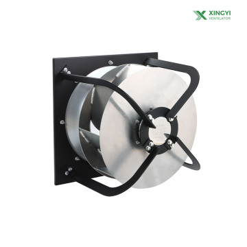 Unidade de ventilador centrífugo montado quadrado para trás