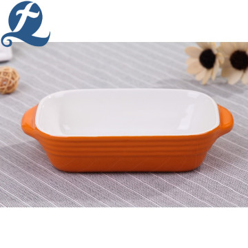 Microwave Safe Stoneware Bakeware Dish Tray Baking Pan