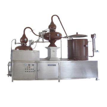 Cognac Distillery Equipment: 400L Automatic Copper Brandy Distiller in Charente