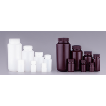 500ml White Round Storage Bottles