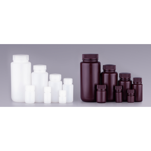 500ml White Round Storage Bottles