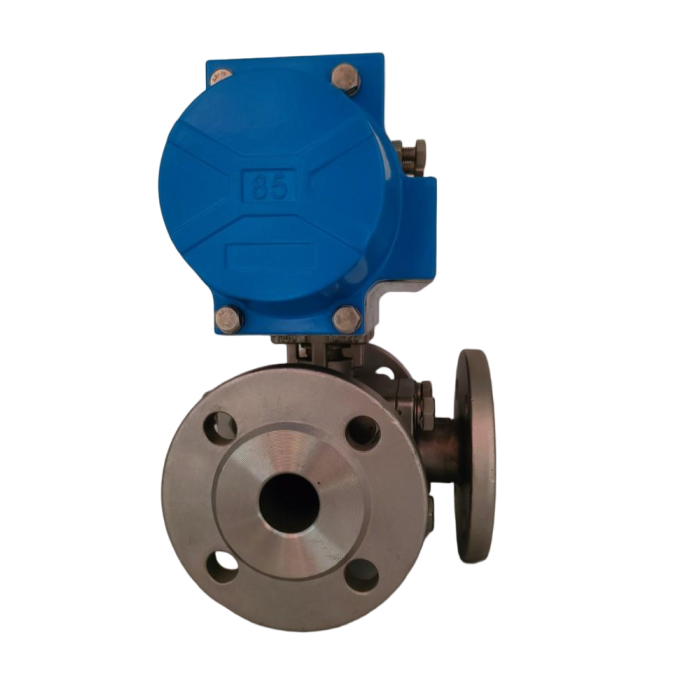 Van bi mặt bích ba mảnh khí nén