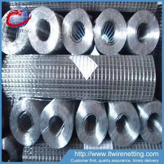 hot sale square hole 9 gauge welded hog wire mesh fence roll