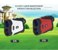Rangefinder laser kompensasi jarak golf dengan magnet