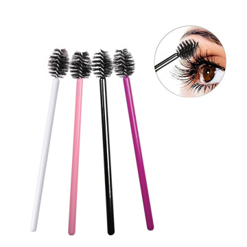 50 Pcs Disposable eyelash brush Mini Mascara Wands brow brush cosmetic tool portable eyelash comb Eyelash Extension Makeup tools