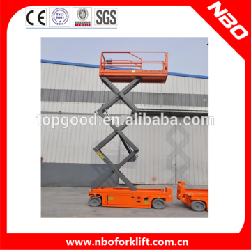 NBO Self-propelled hydraulic lifting platform for sale, small platform scissor lift