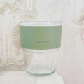 High profile horizontal straw glass